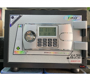 Két Sắt Chống Cháy Eiko 25E Khóa Điện Tử Màu Bạc