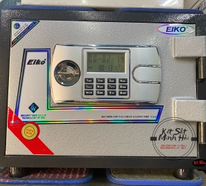 Két Sắt Chống Cháy Eiko 32N Ngang Khóa Điện Tử Màu Bạc