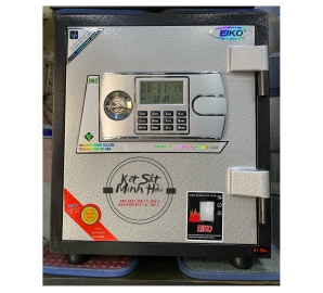 Két Sắt Chống Cháy Eiko 32D Đứng Khóa Điện Tử Màu Bạc